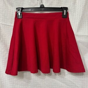 Red Women's Skirt